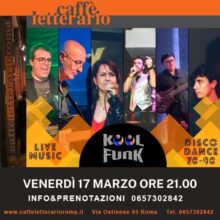 DISCO FRIDAY NIGHT – CAFFÈ LETTERARIO